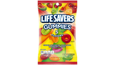 Żelki Life Savers O Pięciu Smakach 7 Oz.