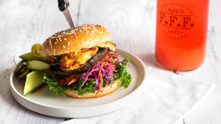 Shroom Cheese Burger