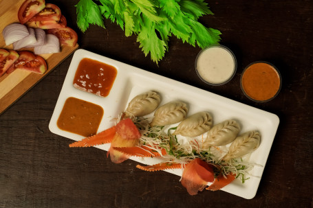 Chicken Steam Momos (5 Pcs (Per Plate