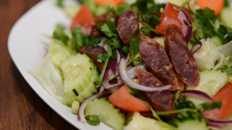 20. Thai Sausage Salad