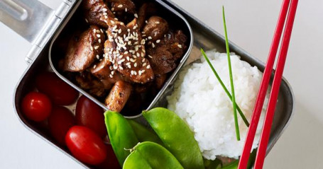 Bento Z Kurczakiem Teriyaki