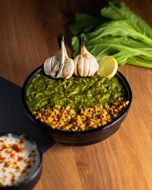 Dal Palak Garlic Khichdi