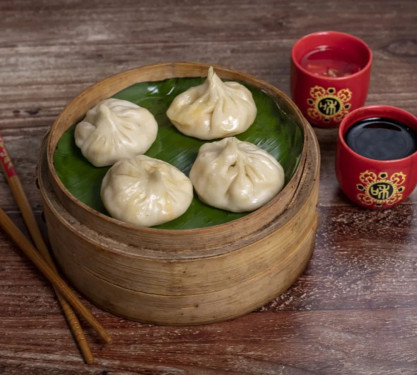 Cheese Steam Momos(6 Pcs)