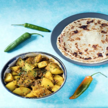 Aloo Jeera Methi (200Ml) 3 Paratha Combo