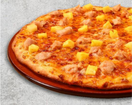 Tropikalna Pizza Hawajska (Pizza Cienka)