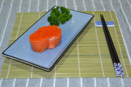 Salmon Ship With Orange Fish Roe