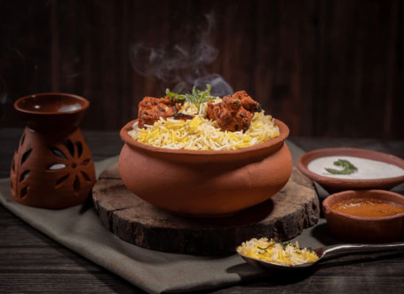 Chicken Tikka Matka Biryani