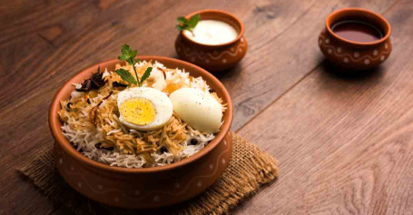 Handi Egg Dum Biryani (Full)