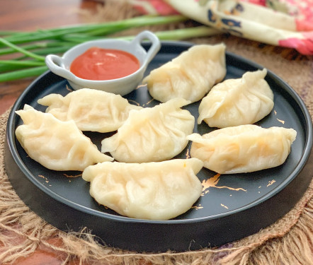 Steamed Chicken Mutton Mixed Momo (5 Pcs)