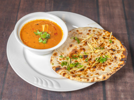 Mutton Keema Naan (1 Pc) With Gravy