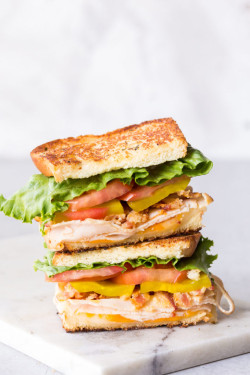 Chicken Club Sandwich (Tossted)