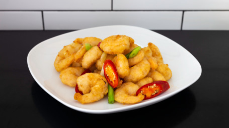 King Prawns With Chilli Spicy Salt (H)