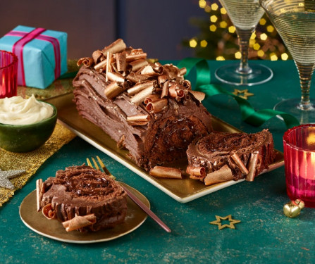 Morrisons The Best Chocolate Fudge Yule Log