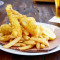 Battered Fish Fillet And Chips