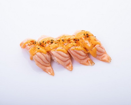 Aburi Spicy Salmon Nigiri Box