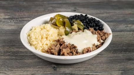 Philly Cheesesteak Rice Bowl