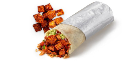 Przyprawione Burrito Ze Słodkich Ziemniaków