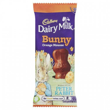 Cadbury Mousse Bunny Orange