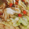 Gàn Guō Shǒu Sī Bāo Cài Griddle Cabbage With Sliced Pork