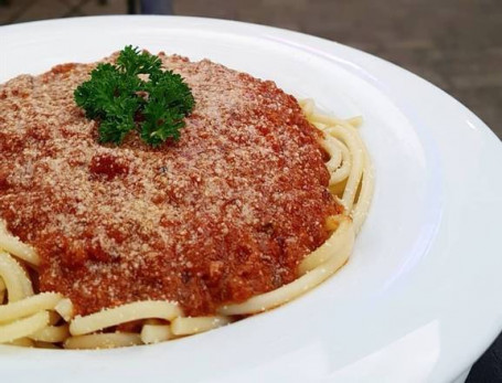 Kurczak Spaghetti Bolognese