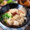 Xiān Ròu Hóng Yóu Chāo Shǒu Rán Miàn Dried Spicy Sauce Noodles With Pork Wonton In Chili Oil