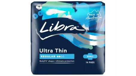 Libra Pads Ultra Thin Regular With Wings