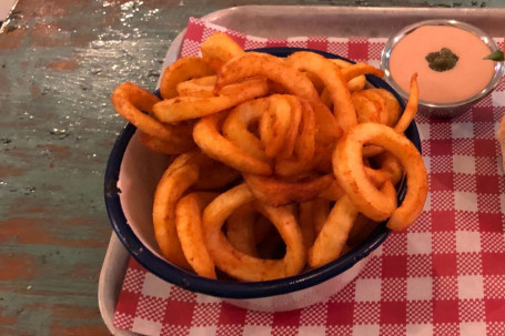 Curly Fries (Vegetarian)