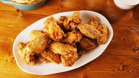 1. Fried Chicken Wings (6-8 Pc)