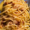 Spaghetti De Bacon Com Cheddar