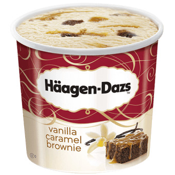 Haagen Dazs Vanilla Caramel Brownie