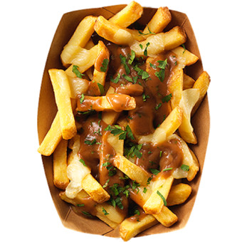 Classic Quebec Poutine (Ang.).