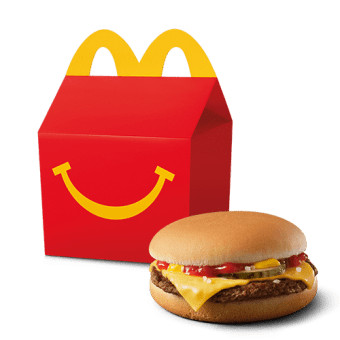 Happy Meal Z Cheeseburgerem