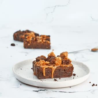 Brownie Czekoladowo-Karmelowe