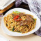 shā chá wēn tǐ niú ròu chǎo miàn Stir-Fried Noodles with Fresh Beef and Shacha Sauce