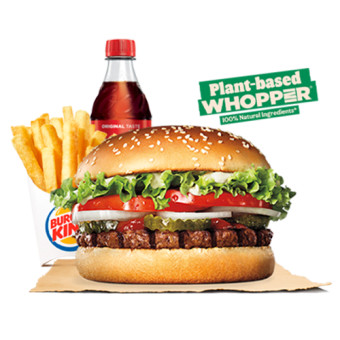 Whopper Menu Na Bazie Roślin