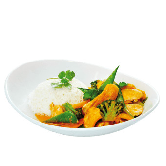 Red Thai Curry Chicken (Ang.).