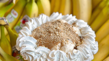 Peanut Butter Banana Cream Ice Cream Pie