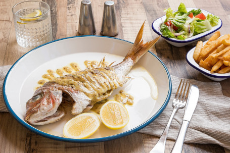 Baked Whole Snapper (Nsw)