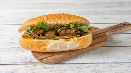 Grilled Lemongrass Beef Baguette