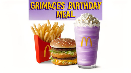 Grimace’s Birthday Meal (Big Mac