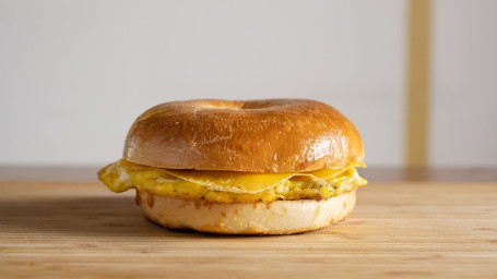 18. Cheese Fried Egg Bagel