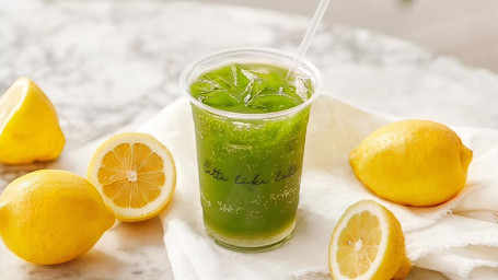 Sparkling Matcha Lemonade 16 Oz