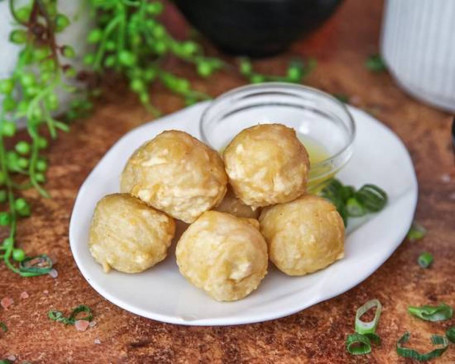 Deep Fried Cuttle Fish Ball