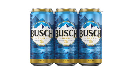 Busch Light Can 6Ct 16Oz