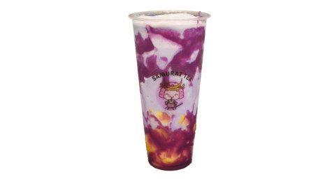 Ube Swirl Taro Slush W Pudding Zǐ Shǔ Xiāng Yù Bù Dīng Bīng Shā