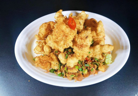 Deep Fried Fish Fillets With Salt Pepper (Mild) Jiāo Yán Yú Qiú