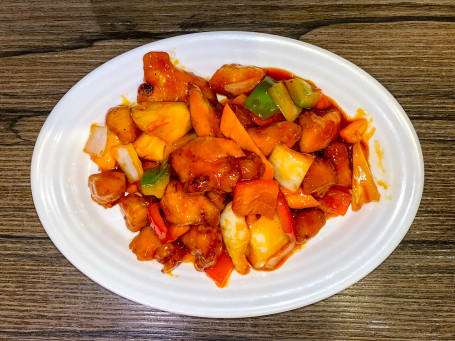 Sweet Sour Chicken Zhōng Shì Gū Lū Jī