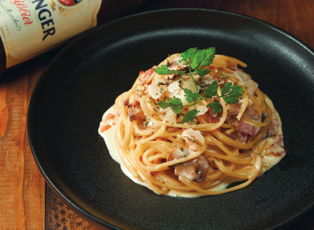 Spaghetti Carbonara Kǎ Bāng Ní Yì Dà Lì Fěn