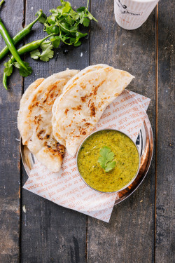 Lassi Saag And Paratha