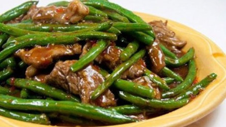 Beef With String Beans Ginger